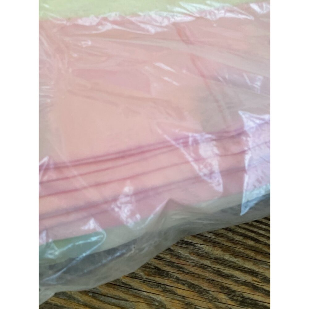 Vintage 1950s FieldCrest Blanket NOS Shabby Roses Vines 72x90" Rayon Blend - Picture 7 of 15